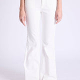 Odessa Flare Denim in White - Lukka Boutique