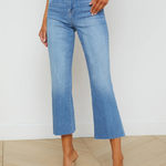 Kendra High Rise Crop Flare in Alamo - Lukka Boutique