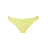 Basic Ruched Swim Bottom Full Coverage in Buttercup - Lukka Boutique
