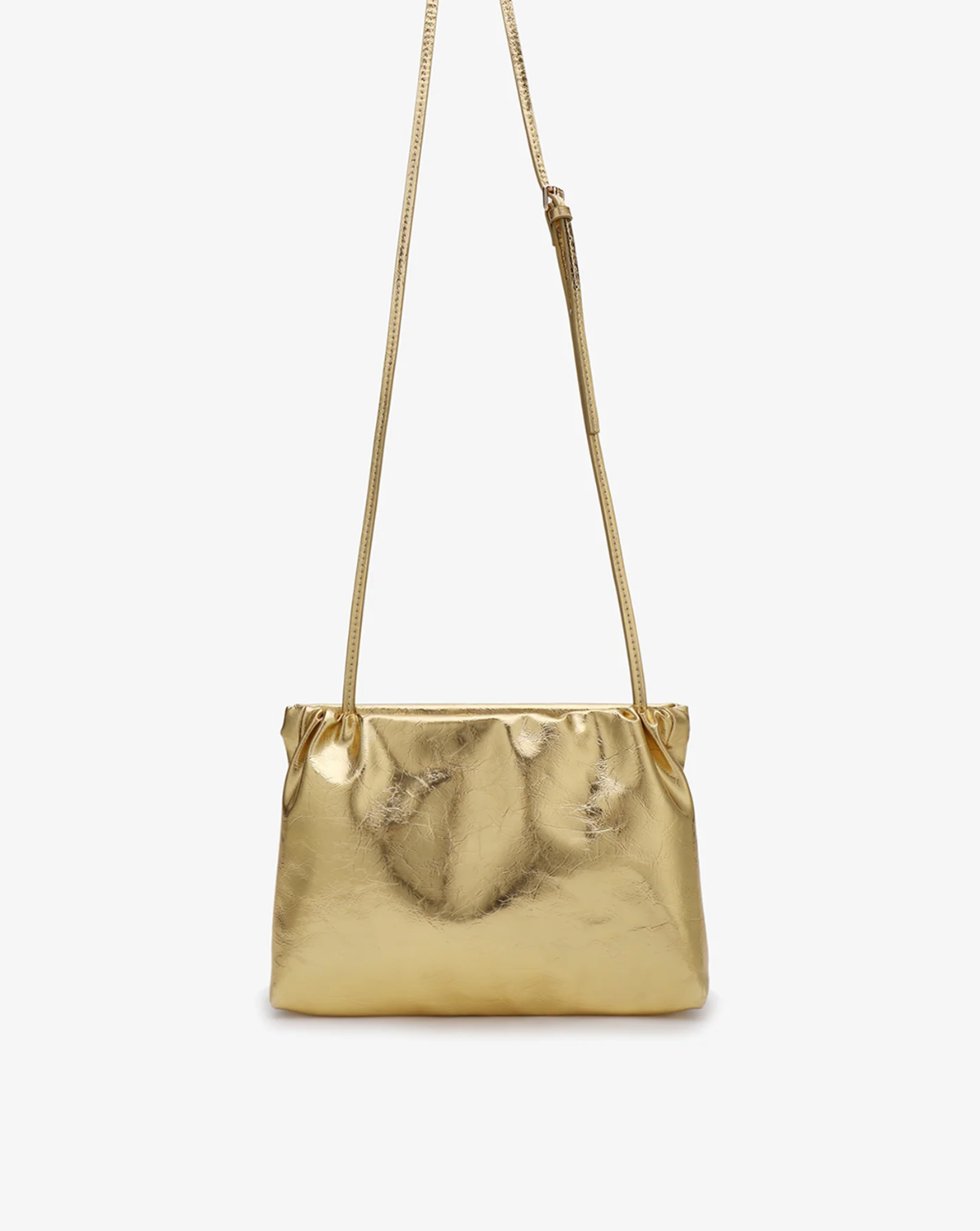 Ophelia Clutch in Platinum - Lukka Boutique