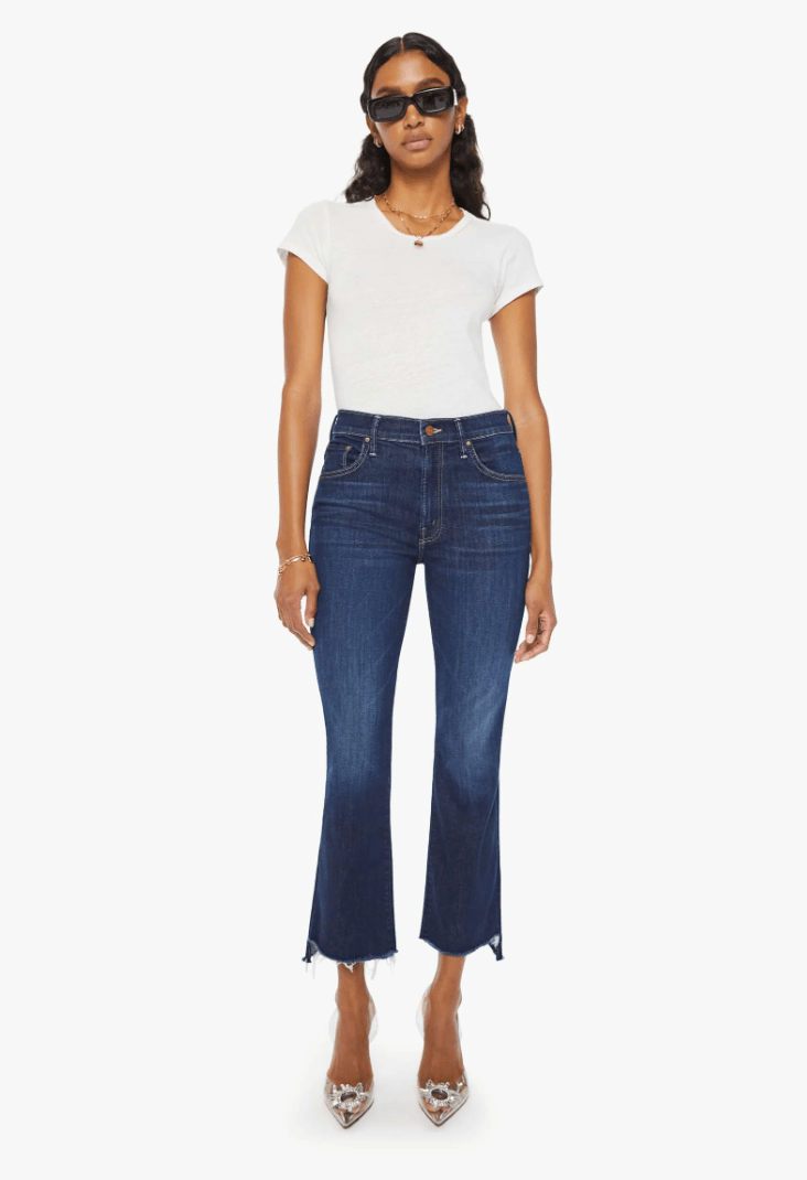 The Insider Crop Step Fray in Off Limits - Lukka Boutique