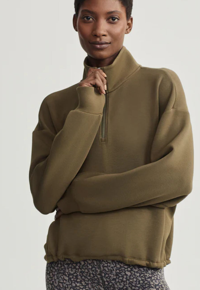 
                  
                    Sian Cropped Half Zip Midlayer
                  
                