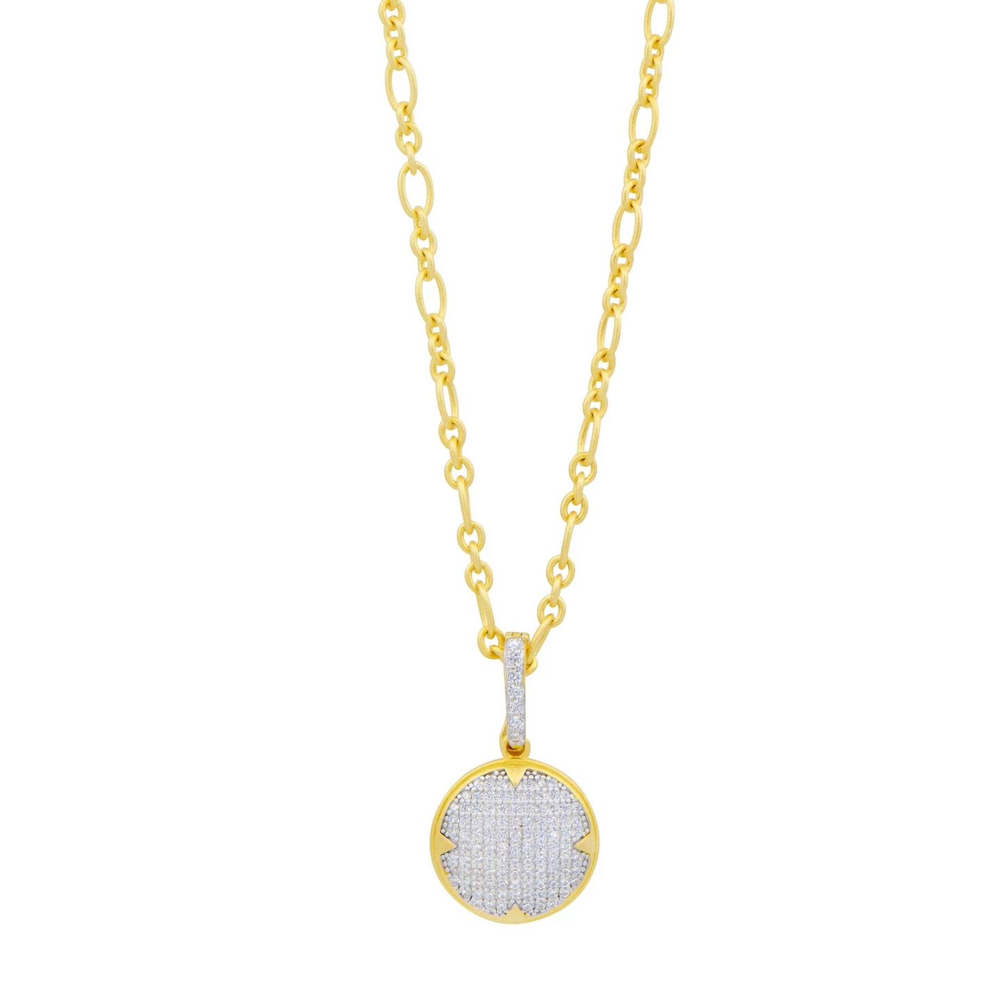 
                  
                    Signature Times Square Pave Short Pendant
                  
                