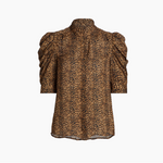 The Leopard Gillian Top - Lukka Boutique