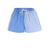 The Hannah Short in Blue Stripe - Lukka Boutique