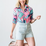 Button Down Tee