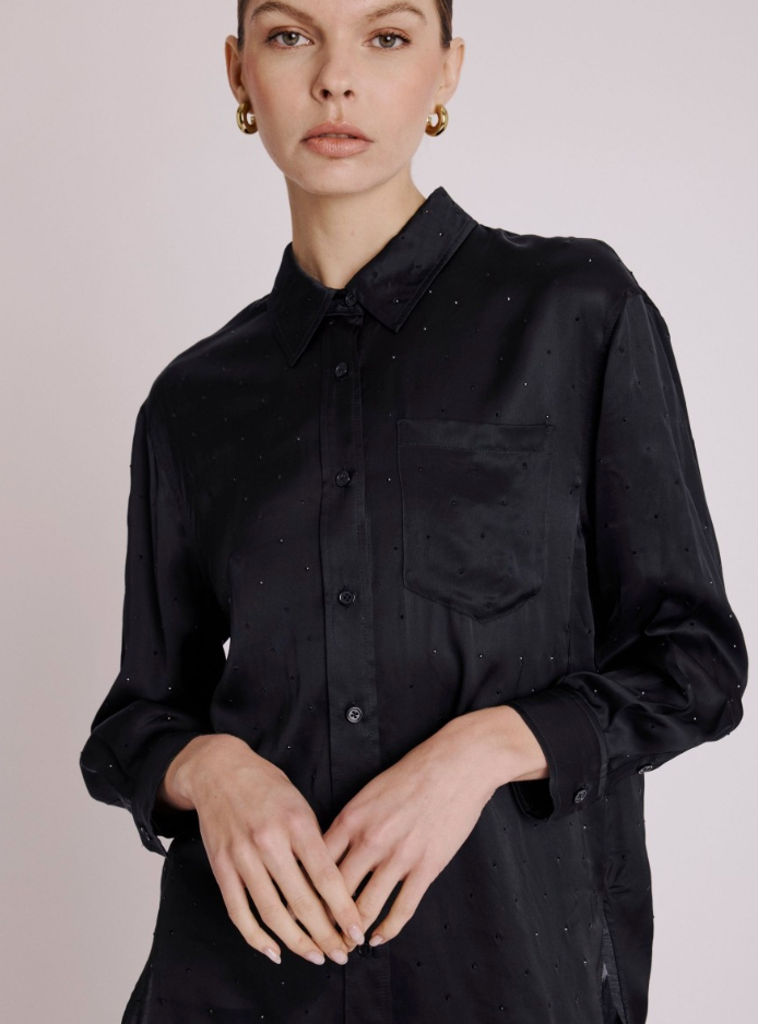 Celia Rhinestone Shirt