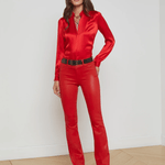Ruth Coated Straight-Leg Jean - Lukka Boutique