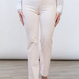 Mara Straight Mid Rise Ankle Jean in Ballet - Lukka Boutique
