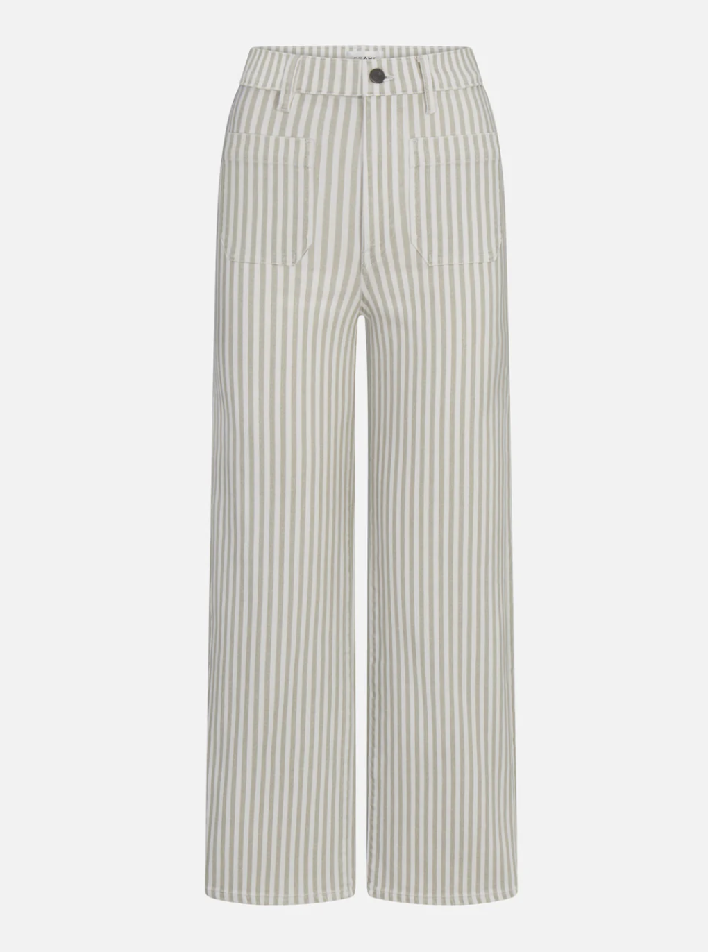 The Anchor Pant in Flax Stripe - Lukka Boutique