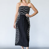 Porcia Dress in Outline