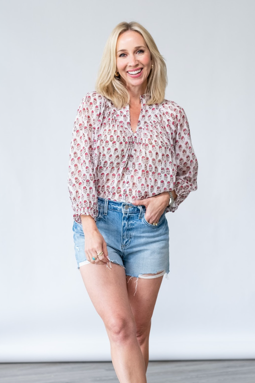 Kiki Long Sleeve Top in Pink