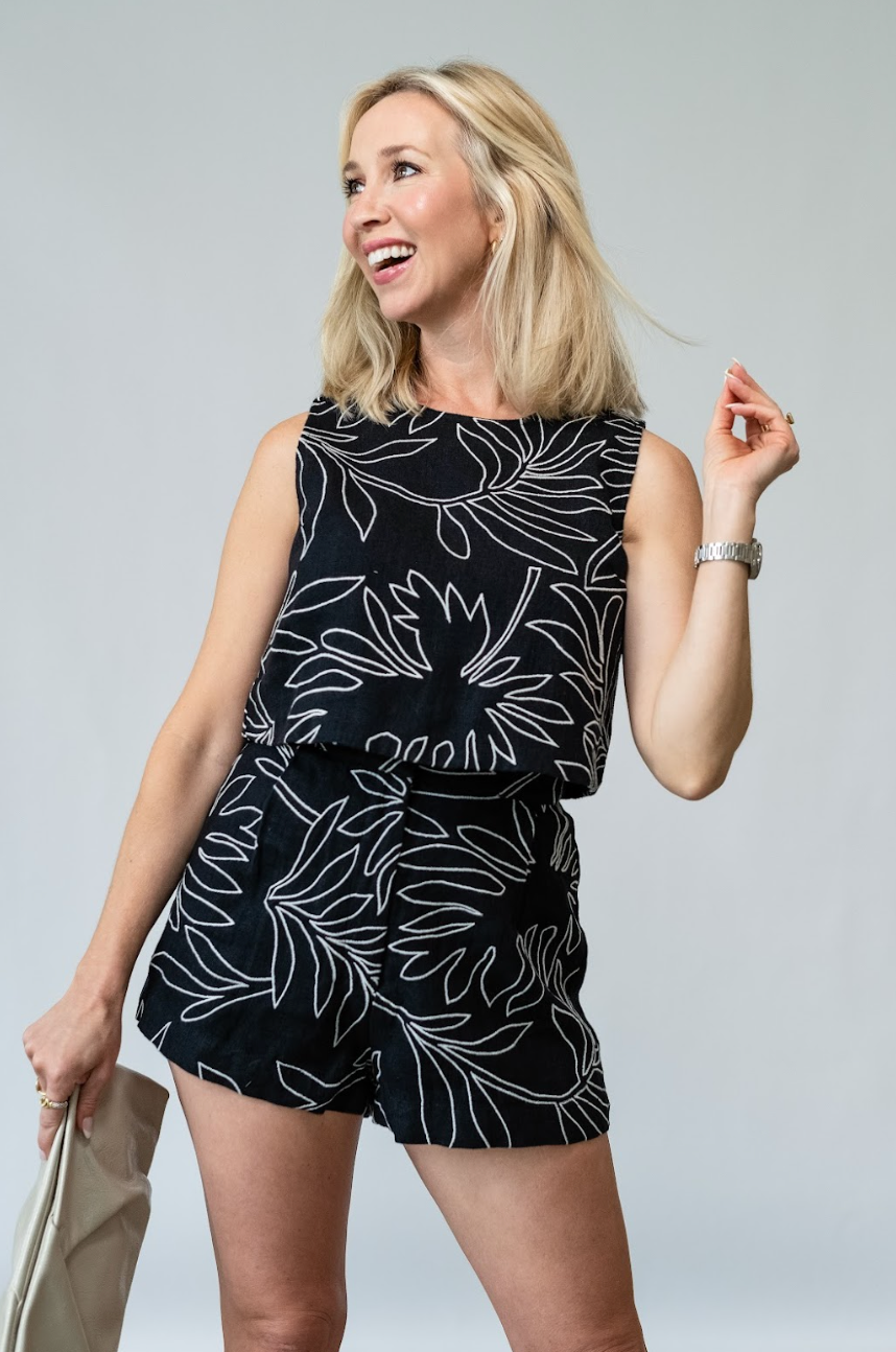 Blanche Short in Wildflower