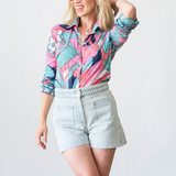Button Down Tee