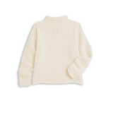 Monterey Pointelle Sweater in Ivory