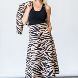 Aisha Skirt in Zebra Blush