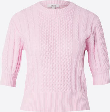 Nibe Short Sleeve Jumper in Pink