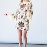 Vida Dress in Bejeweled Ivory - Lukka Boutique