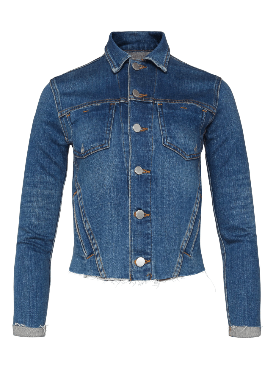 Janelle Slim Raw Jacket in Ithaca - Lukka Boutique