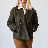 Marguerite Jacket in Hunter Green