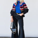 Cropped Zip Cardigan in Cosmic Grey - Lukka Boutique