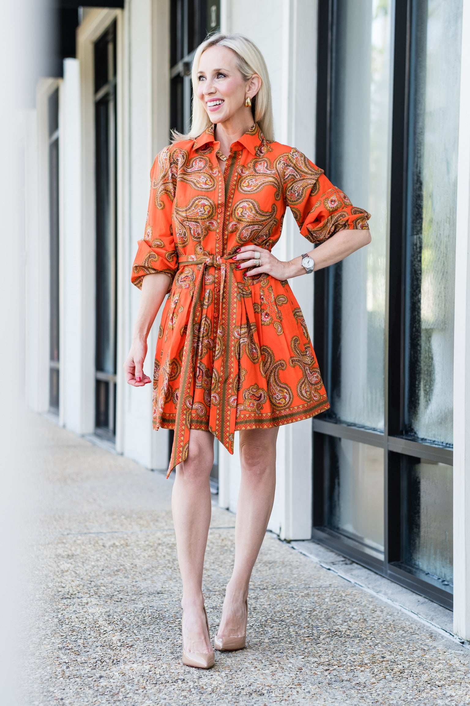 boutique women's dresses Trendy Online Clothing Hazel & Olive Baileigh is wearing the small. Boutique Dresses for Women |