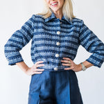 Hadleigh Long Short in Deep Sea - Lukka Boutique