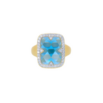 Coastal Hues Cocktail Ring - Lukka Boutique