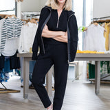 The Slim Cuff Pant 25" in Black