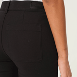Mara Straight Mid Rise Instasculpt Ankle in Black Onyx - Lukka Boutique