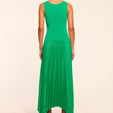 Davinia Dress in Bright Palm