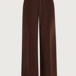 The Wide Leg Pant 28" in Coffee Bean Marl - Lukka Boutique