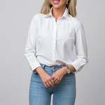 Diane 3/4 Sleeve Button Shirt - Lukka Boutique