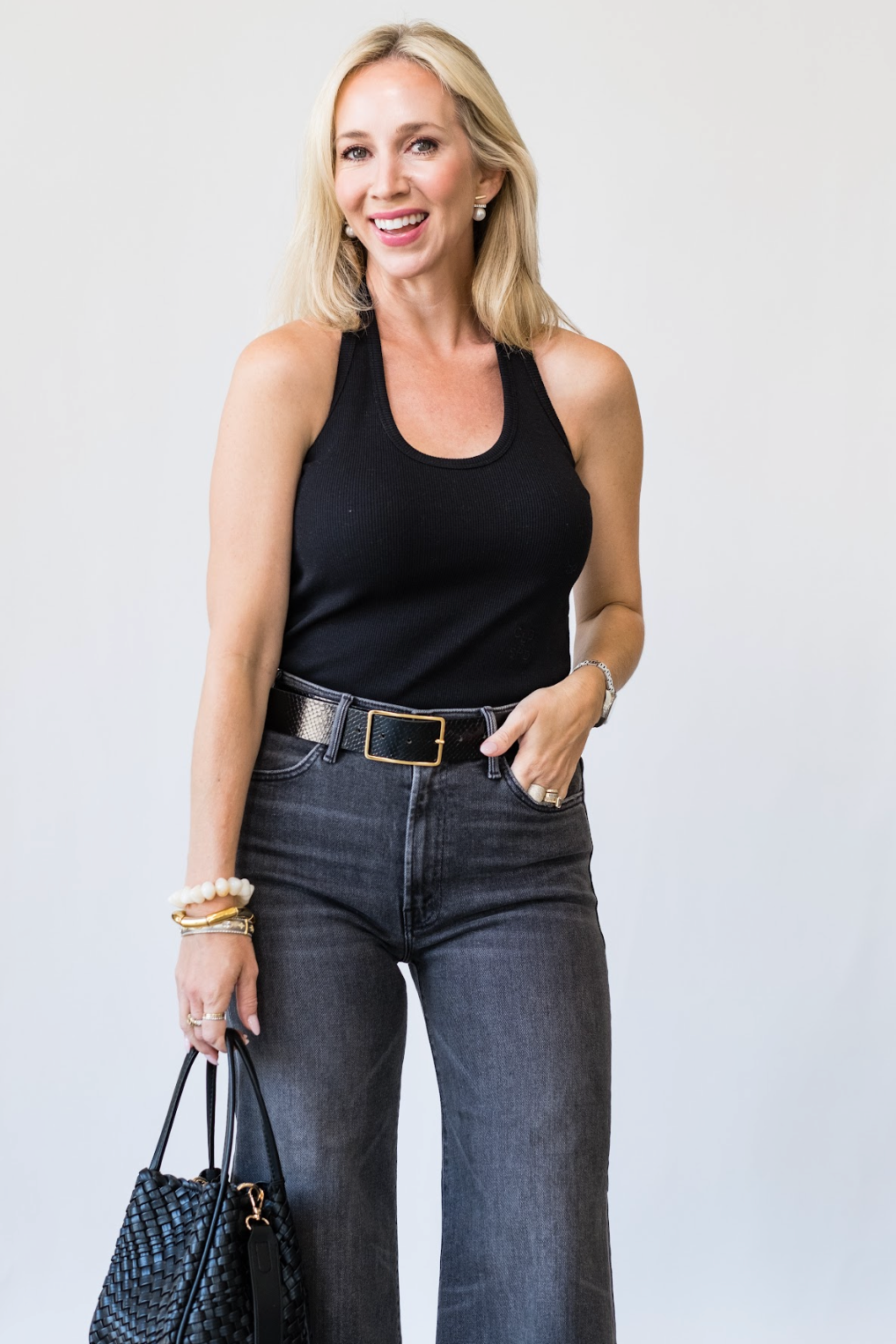 Neckholder Top in Black - Lukka Boutique