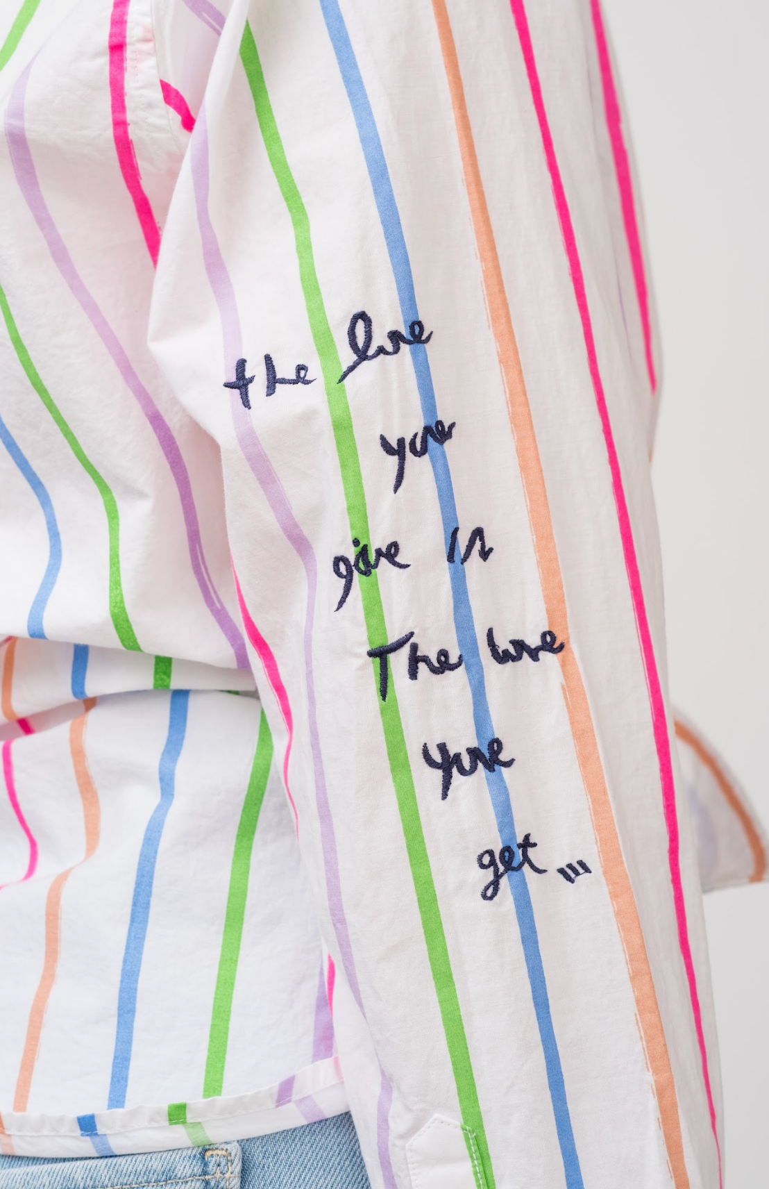 
                  
                    Mia Multi Stripe Shirt
                  
                