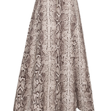 Aisha Skirt in Classic Snake Grey