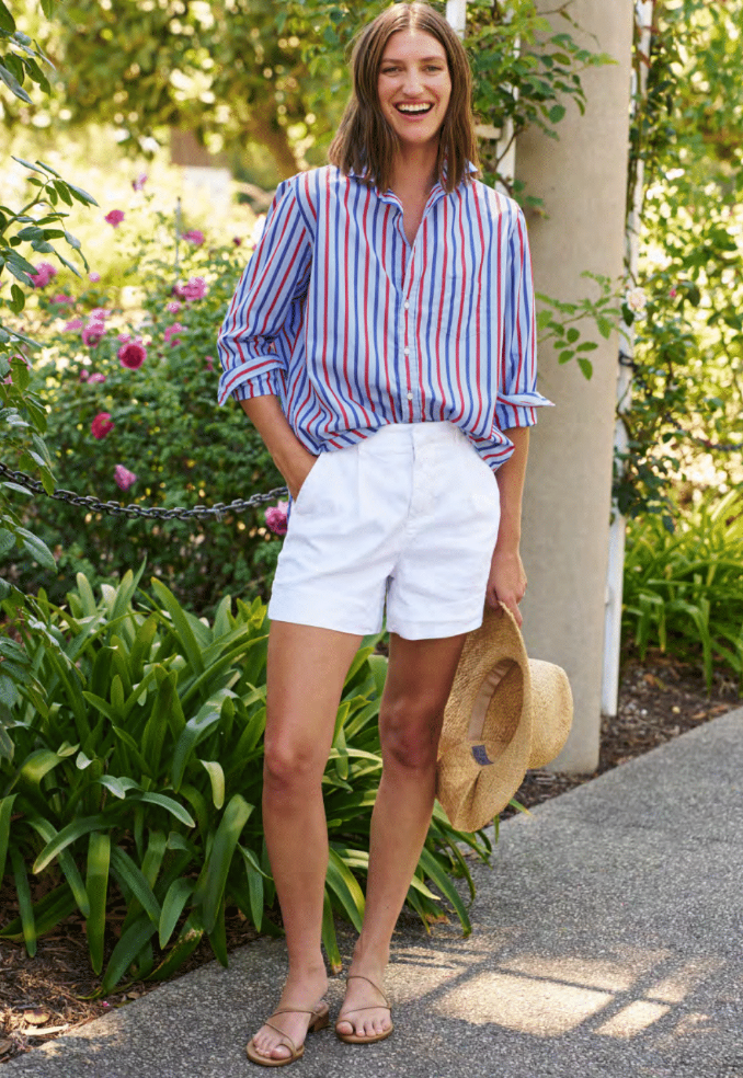 Eileen Relaxed Button-Up Shirt - Lukka Boutique