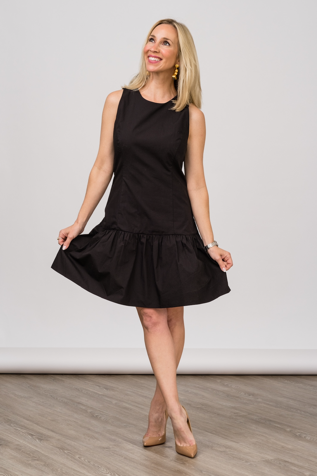 Marilyn Dress in Black - Lukka Boutique