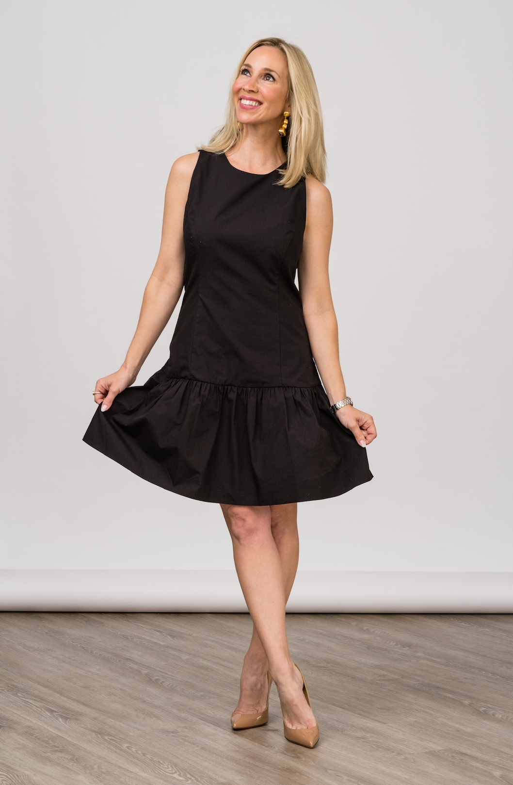 Marilyn Dress in Black - Lukka Boutique