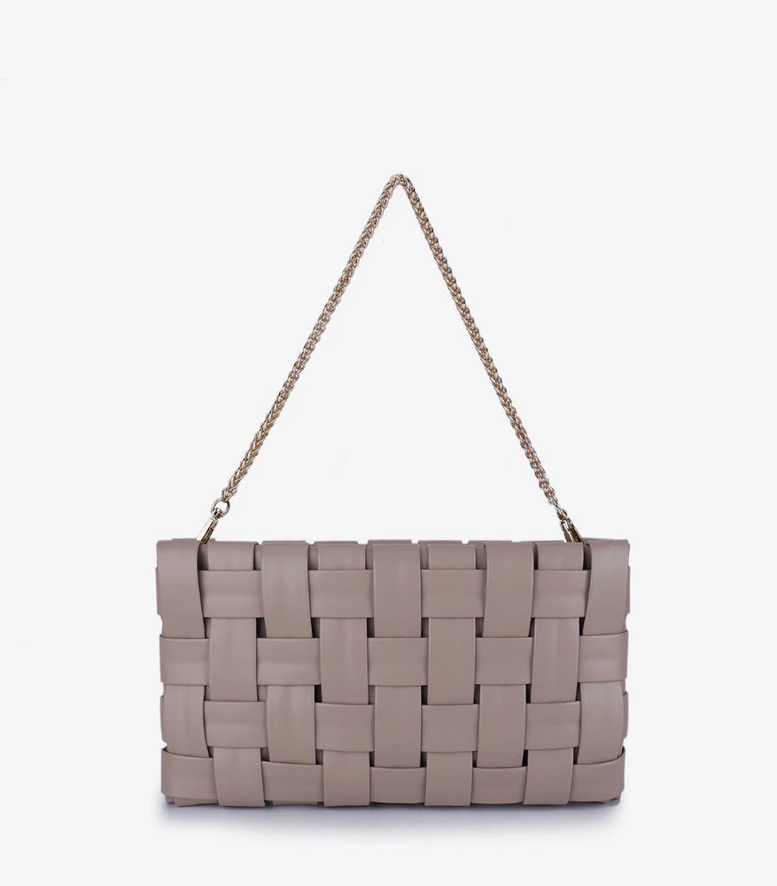 
                  
                    Lindy Woven Clutch
                  
                