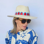 Painted Scalloped Hat - Lukka Boutique