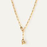 Puffy Heart Necklace - Lukka Boutique
