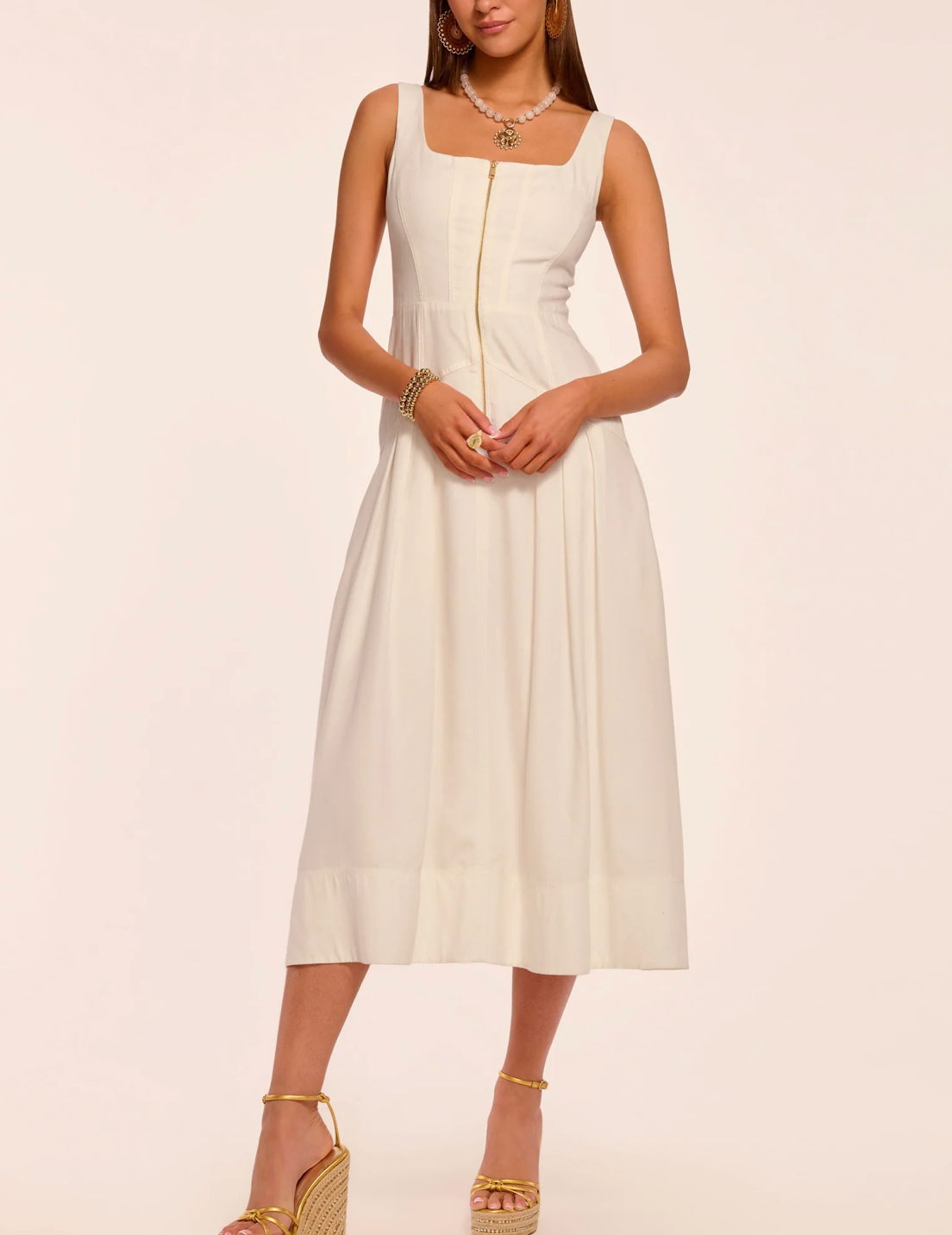 Moria Dress in Ivory - Lukka Boutique