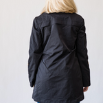 Tess Rain Jacket in Black - Lukka Boutique