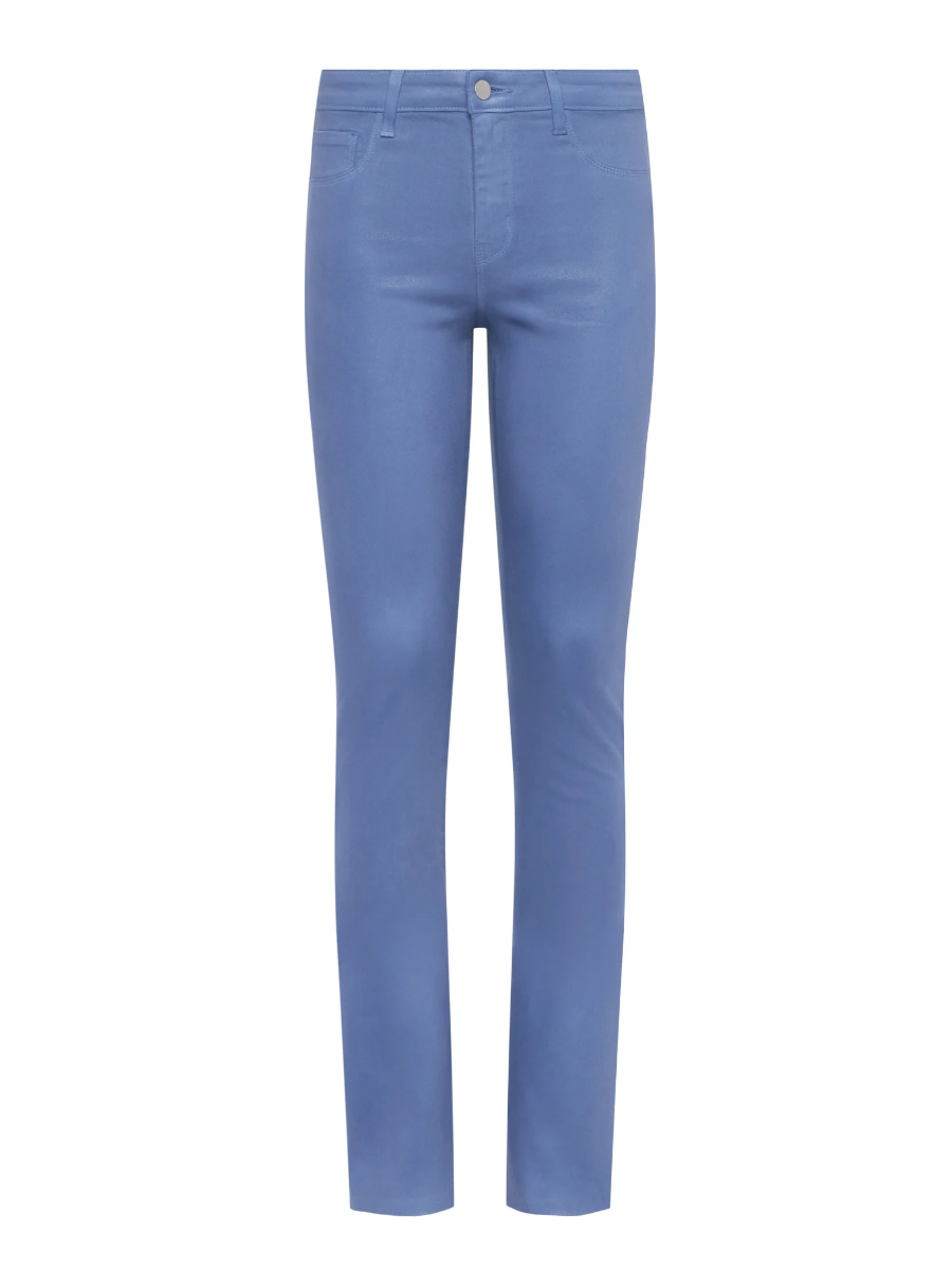 Ruth High Rise Straight Leg Jean in Wild Wind Coated