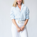 Eileen Relaxed Button-Up Shirt - Lukka Boutique