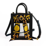 Mini Calista Clear Bag + Les Saints Superb Twilly - Lukka Boutique