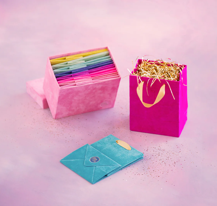 Medium Patisserie Flocked Gift Bag