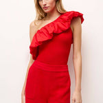 Lucy Top in Lava - Lukka Boutique