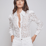 Jenica Lace Blouse - Lukka Boutique